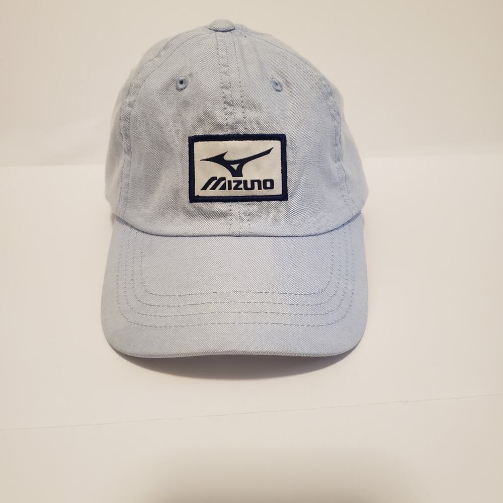 Mizuno Oxford Golf Hat Blue Midfit Baseball Cap #A58C